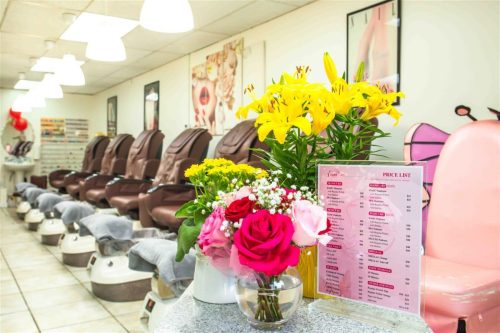 Elite Nails Salon Interior