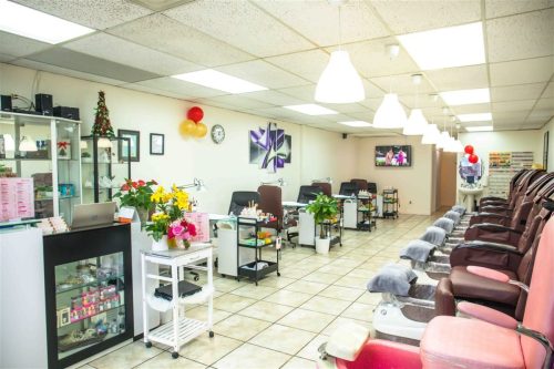 Elite Nails Salon Interior