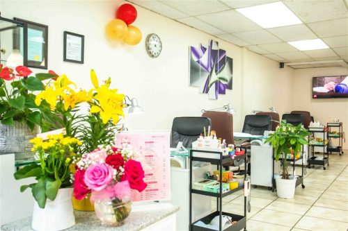 Elite Nails Salon Interior