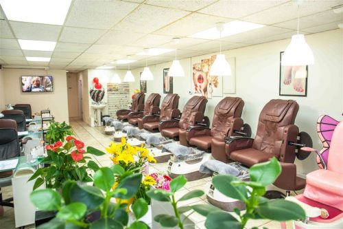 Elite Nails Salon Interior