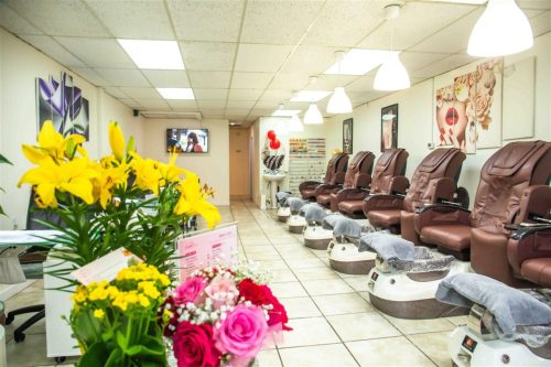 Elite Nails Salon Interior