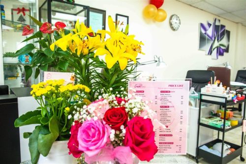 Elite Nails Salon Interior