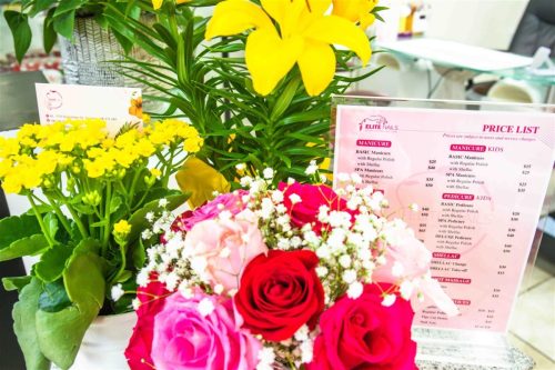 Elite Nails Salon Interior